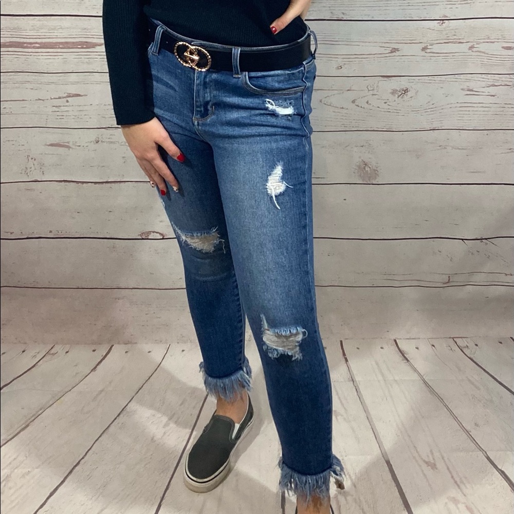 Cello Fringe Jeans